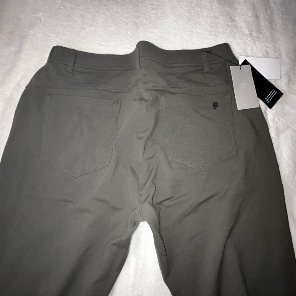 Public Rec Straight Fit Olive Green Performance Pants Mens Size 36 (36x28) - Picture 12 of 13